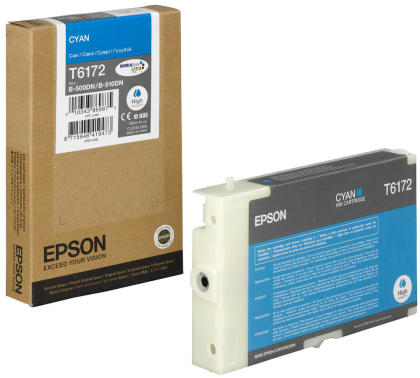 Originálna cartridge EPSON T6172 (Azúrová)