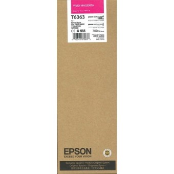 Originlna npl EPSON T6363 (Naivo purpurov)