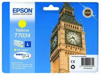 Originálna náplň EPSON T7034 L (Žltá)