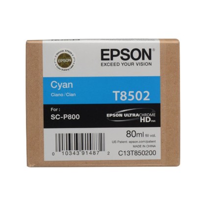 Originálna cartridge EPSON T8502 (Azúrová)