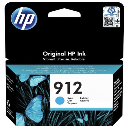 Originálna náplň HP č. 912 (3YL77A) (Azúrová)