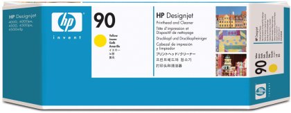Originálna tlačová hlava HP č. 90 (C5057A) (Žltá)