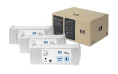 Originlna npl HP . 81 (C5070A) (Svetlo azrov)
