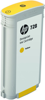 Originálna cartridge HP č. 728 (F9J65A) (Žltá)