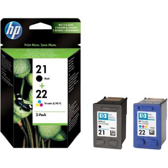 Sada originálných cartridge HP č. 21 a 22 (SD367AE)