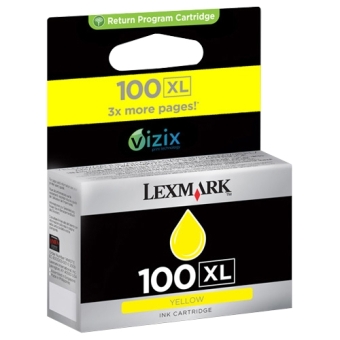 Originálna cartridge Lexmark č. 100Y XL (14N1071E) (Žltá)