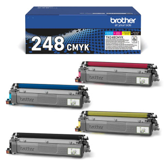 Originlne tonery Brother TN-248 CMYK (ierna a Farebn) multipack