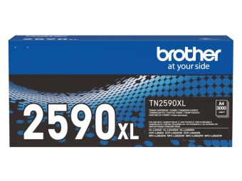 Originlny toner Brother TN-2590 XL (ierny)