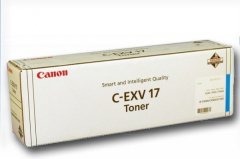 Toner do tiskárny Originálny toner CANON C-EXV-17 C (Azúrový)