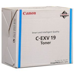 Originálny toner CANON C-EXV-19 C (Azúrový)