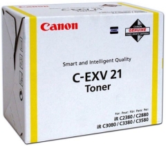 Toner do tiskrny Originlny toner Canon C-EXV-21Y (lt)