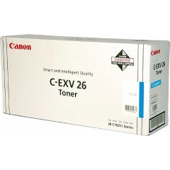 Toner do tiskárny Originálny toner CANON C-EXV26 C (Azúrový)