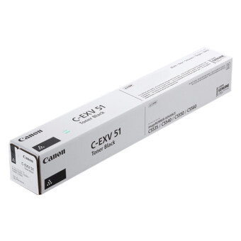 Originlny toner CANON C-EXV-51L BK (ierny)