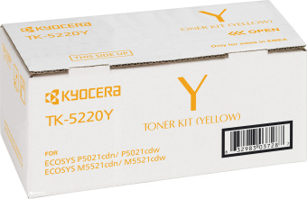 Originlny toner Kyocera TK-5220Y (lt)