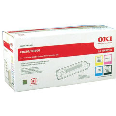 Originlne tonery OKI 43698501 (ierny + Farebn) multipack