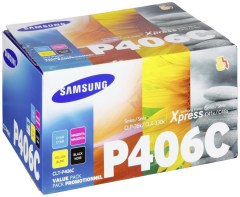 Originlne tonery Samsung CLT-P406C (ierny a farebn) multipack