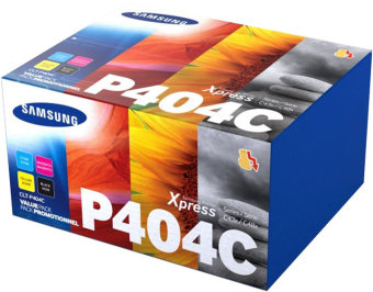 Originlne tonery Samsung CLT-P404C (ierny a farebn) multipack