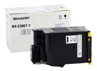 Originálny toner Sharp MX-C30GTY (Žltý)