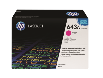 Originlny toner HP 643A, HP Q5953A (Purpurov)