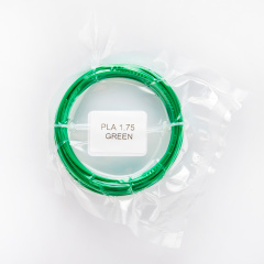 Tiskov struna PLA pro 3D pera, 1,75mm, 5m, zelen