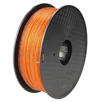 Tlačová struna trblietavá pre 3D tlačiarne, 1,75 mm, 1 kg, oranžová