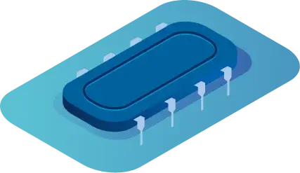 Schematick� ilustr�cia mikroprocesora